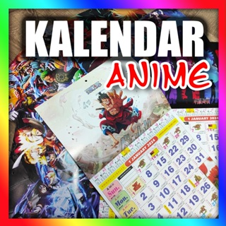 A4 Complete Anime Poster - 2024 Anime Calendar One Piece Blue Lock Kimetsu  no Yaiba Demon Slayer Tokyo Revengers Genshin Impact Haikyuu Jujutsu Kaisen