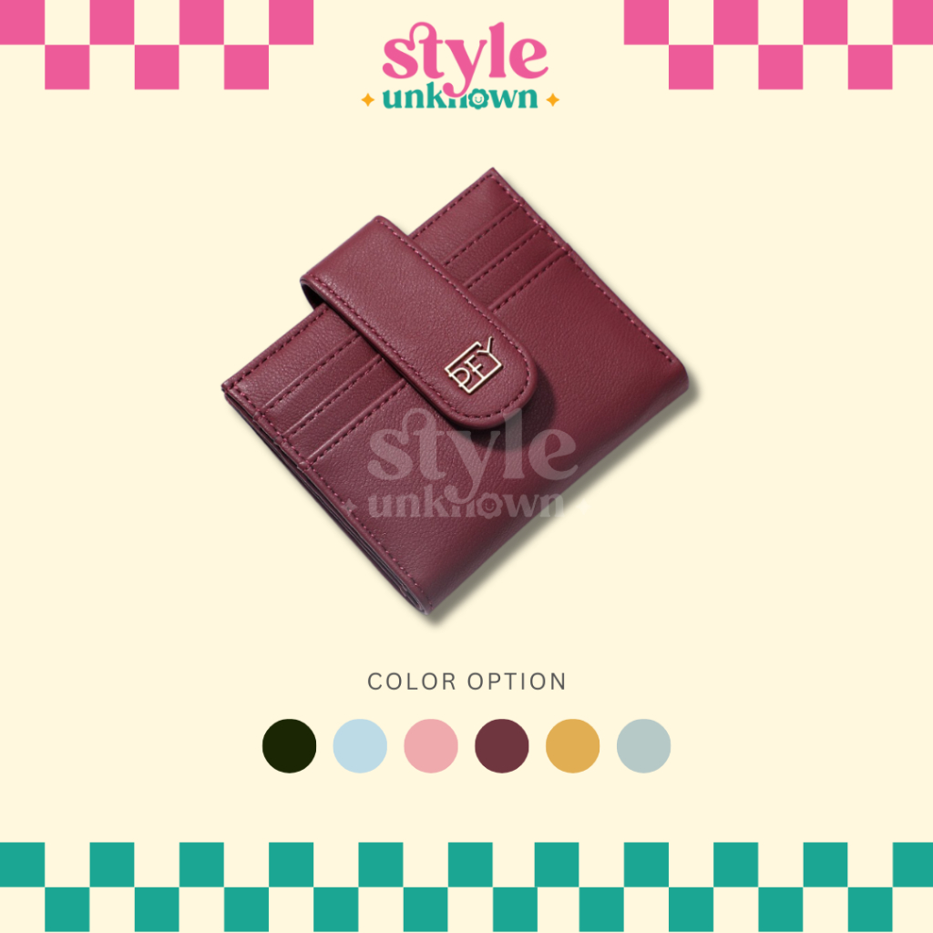 2024 PERFECT FOR YOU Women Purse Card Holder Purse Wallet Dompet Wanita
