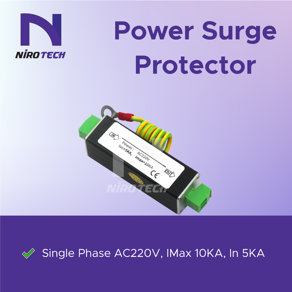 IDGard Power Surge Protector (Single Phase AC220V, IMax 10KA, In 5KA