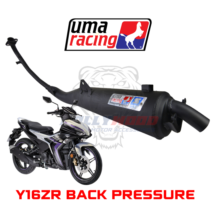 EXHAUST UMA RACING BACK PRESSURE TRU PRESSURE FOR YAMAHA Y16 Y16ZR UMA ...