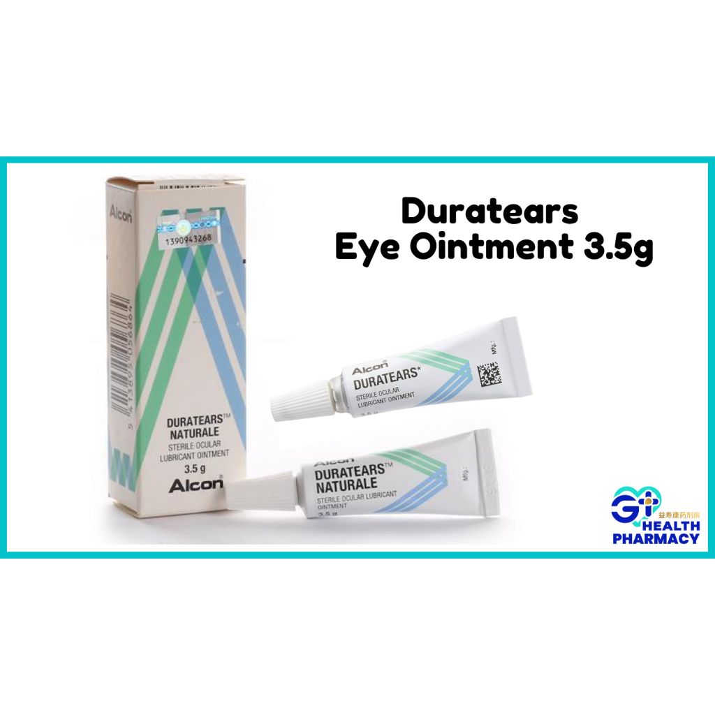 ALCON Duratears Naturale Sterile Ocular Lubricant Ointment 3.5g