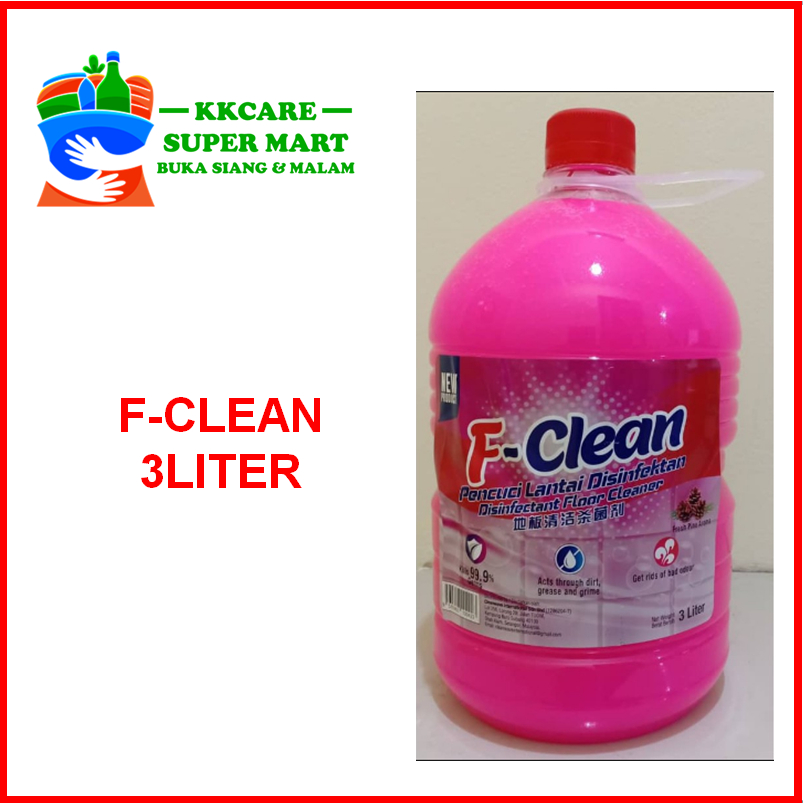 F-CLEAN 3LITER F-清洁 | Shopee Malaysia