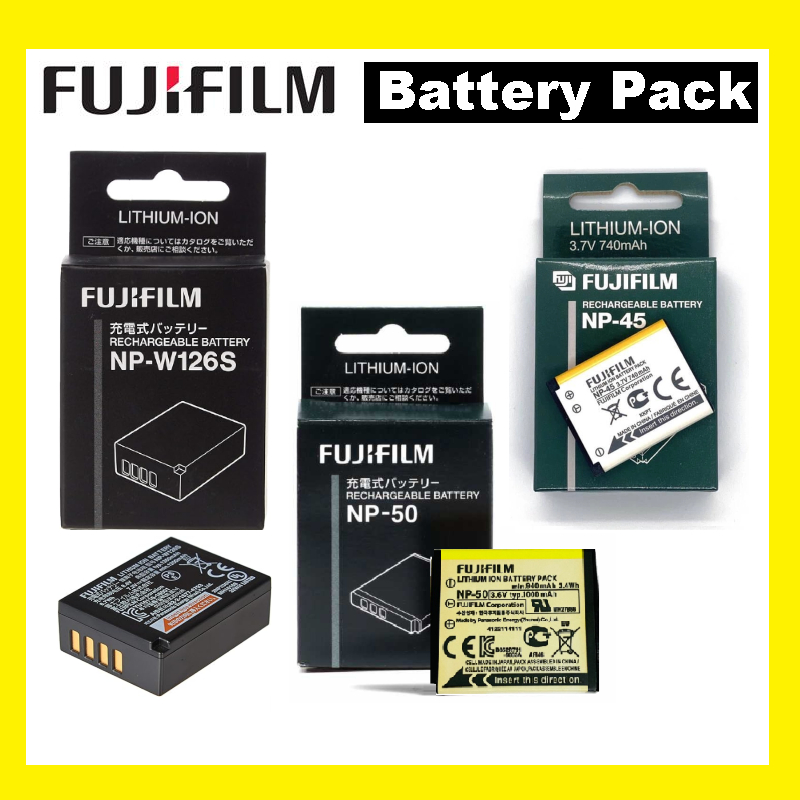 FUJIFILM Rechargeable Battery Pack Camera Battery NP45 NP45 / NP50