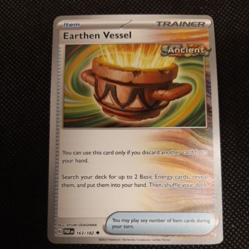 Pokemon Card TCG: Paradox Rift Trainer SV4: Earthen Vessel/ Snorlax ...