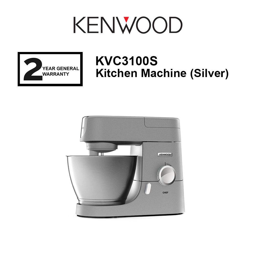 Kenwood Chef KVC3100S Kitchen Machine (Silver) Cake Mixer Shopee Malaysia