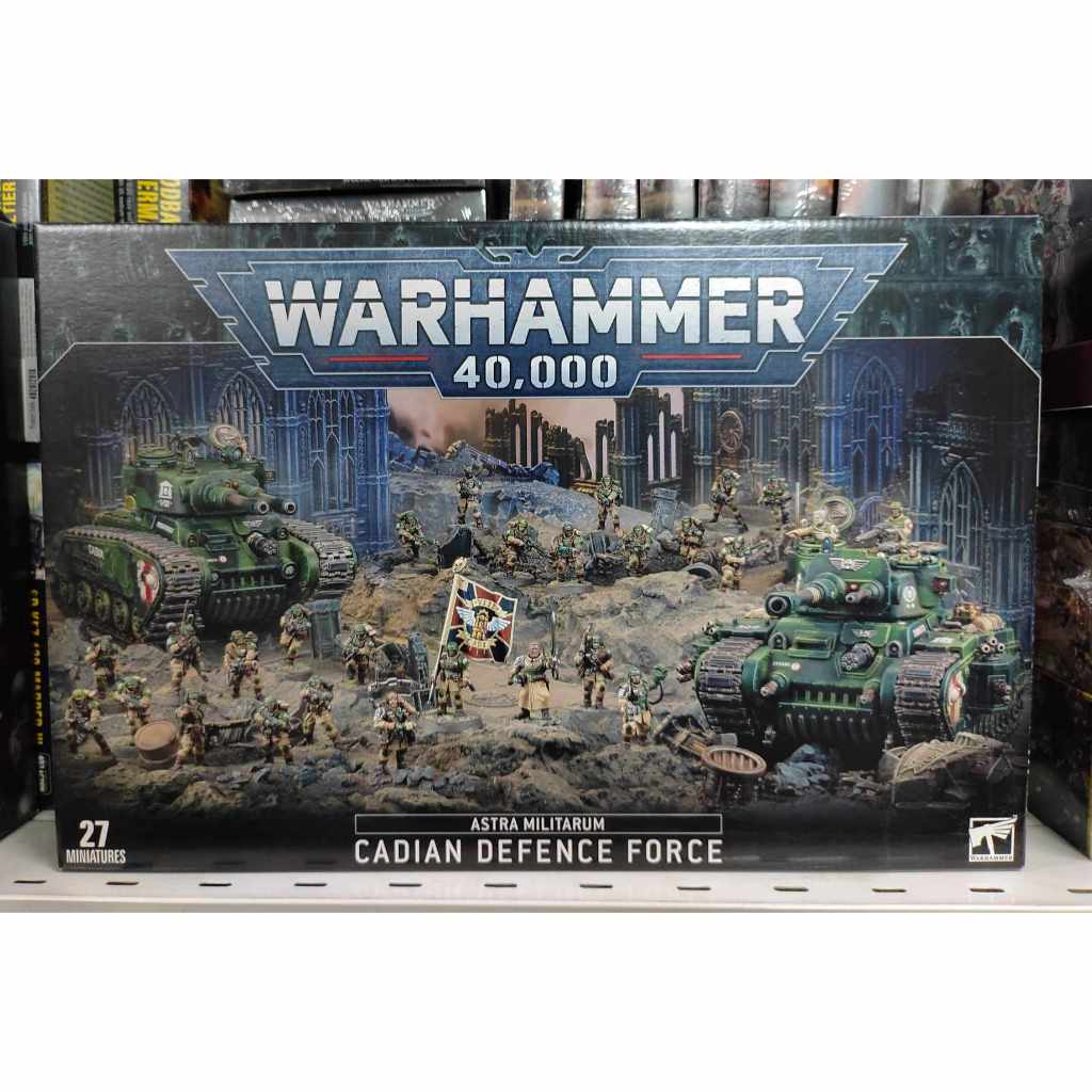 Battleforce Astra Militarum Cadian Defence Force Shopee Malaysia