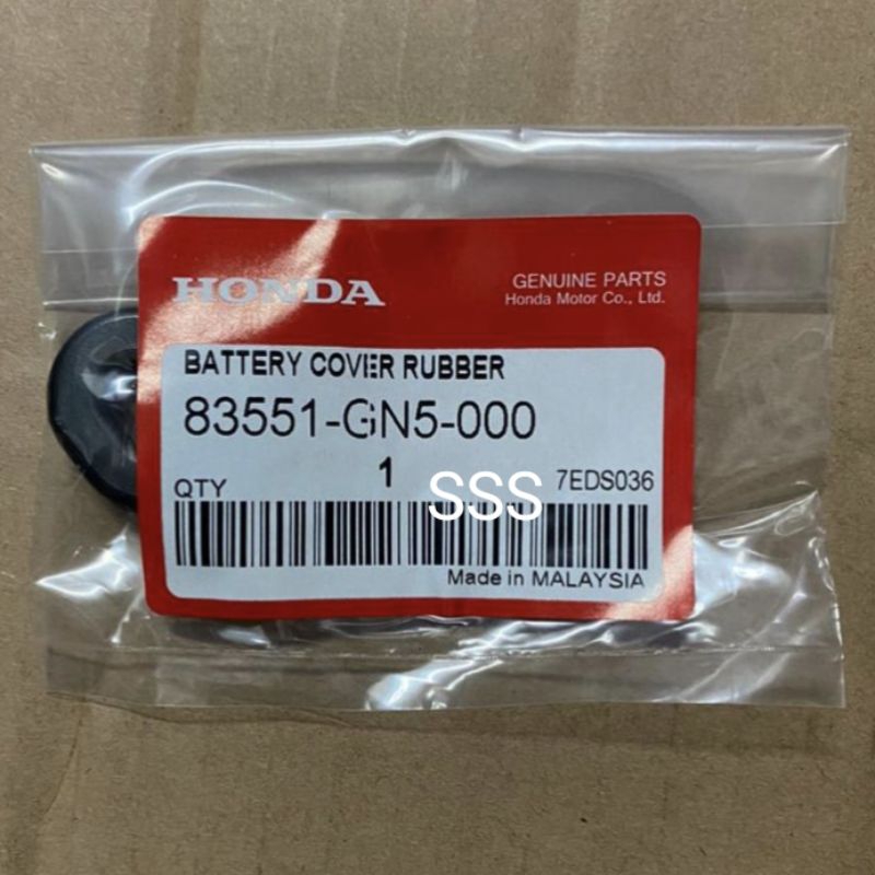 ORIGINAL HONDA EX5 DREAM BATTERY COVER RUBBER GETAH KOTAK BATERI 1PCS ...