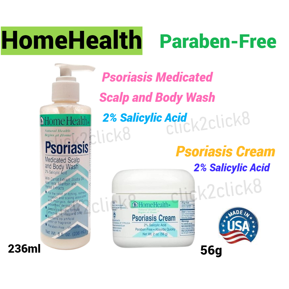 Home Health Psoriasis Medicated Scalp and Body Wash 236 ml / Psoriasis
