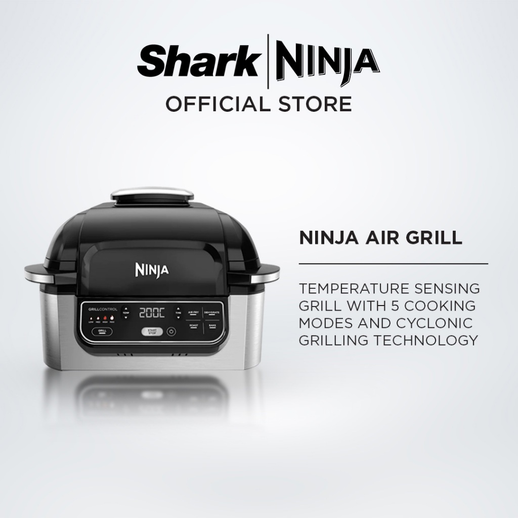 Ninja Foodi 5 in 1 Indoor Electric Grill with Air Fry, Roast, Bake