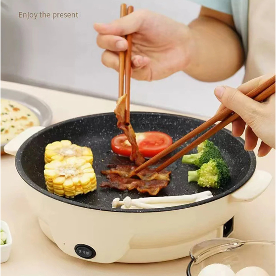 Quick Roast Electric Frying Pan Shopee Malaysia
