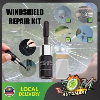 2pcs Car Windshield Repair Liquid Crack Repair Fluid Diy Window Glass  Repair Fluid For Automotive