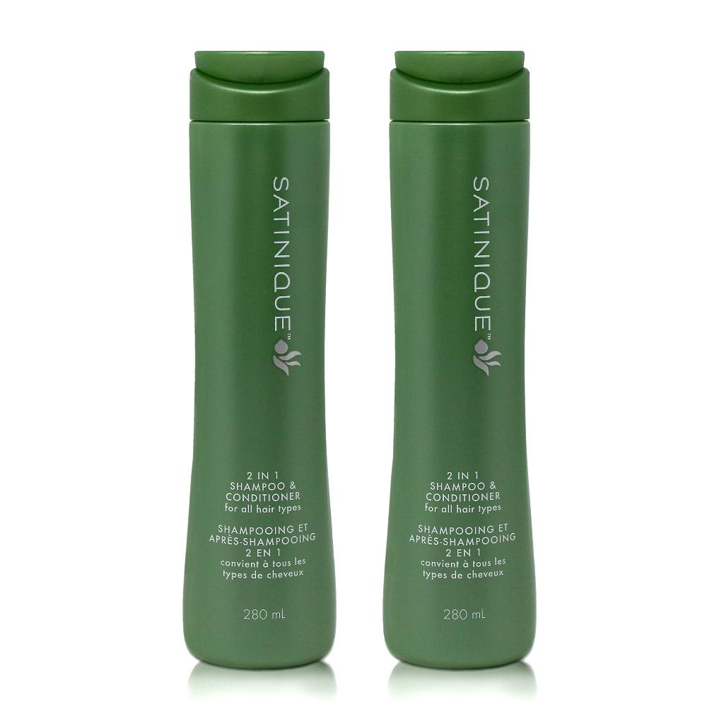 💯Original💯AMWAY SATINIQUE 2 In 1 Shampoo & Conditioner (280ml) Shopee