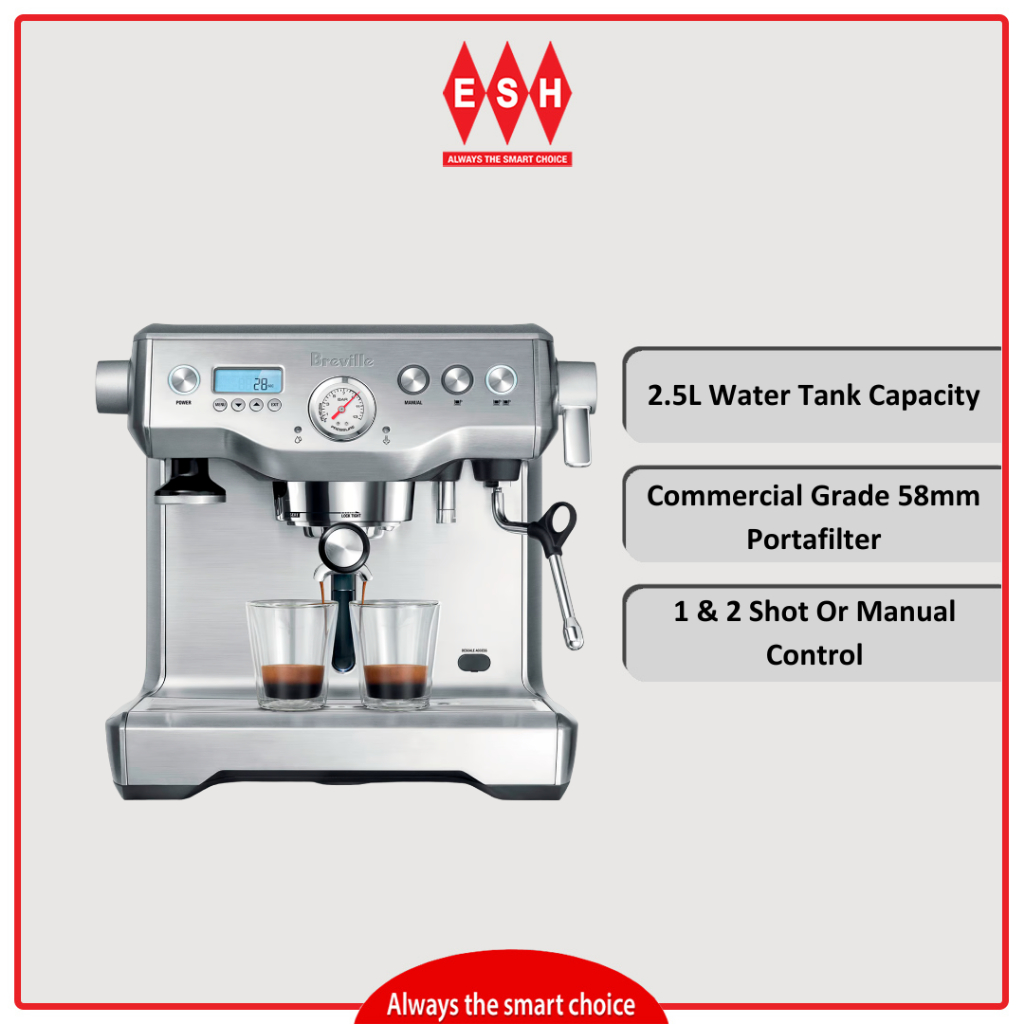 Breville BES920BSS (Brushed Stainless Steel) The Dual Boiler Espresso