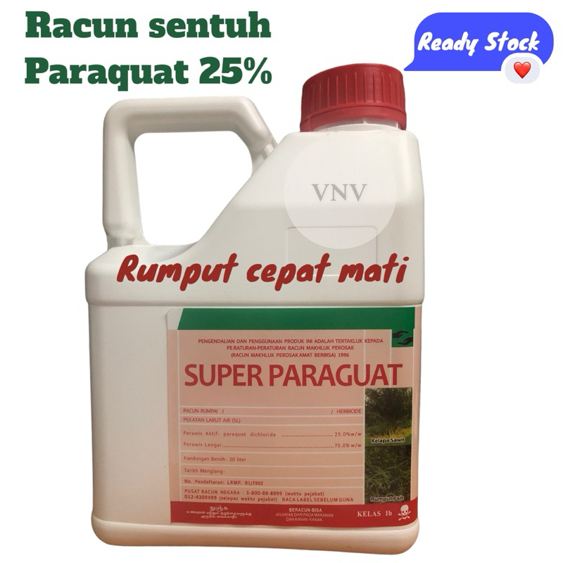 Racun Sentuh 25 4l Rumput Lalang Rumpai Sambau Sama Dengan Kenpat