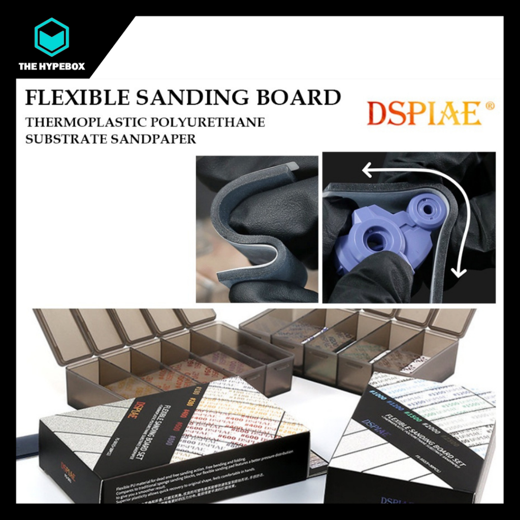 DSPIAE FLEXIBLE SANDING BOARD SET FSS01 FSS02 (5+30PCS) Shopee Malaysia