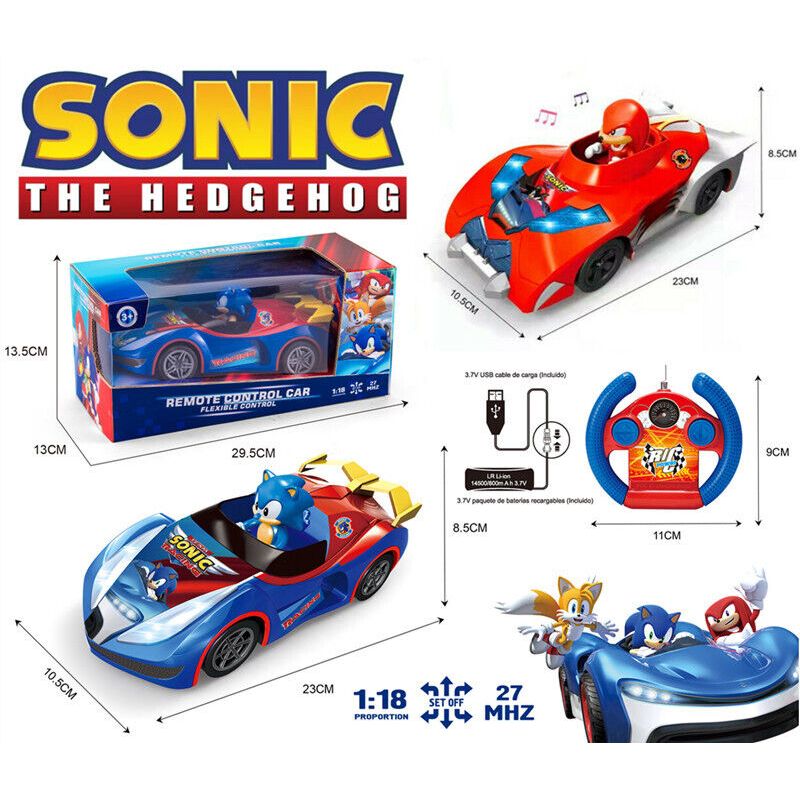 Sonic Hedgehogs Knuckles RC Remote Control Car Vehicle Kid Child Play Toy Gift Shopee Malaysia