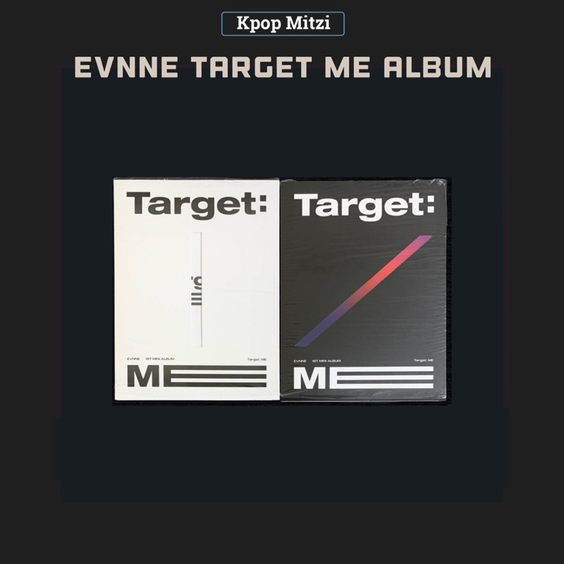 EVNNE TARGET ME ALBUM(FULL SET) | Shopee Malaysia