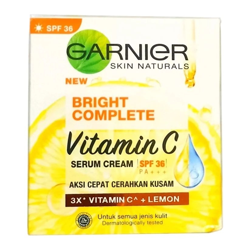 GARNIER Sleeping Mask Bright Complete & Sakura 18ml & 50ml Shopee