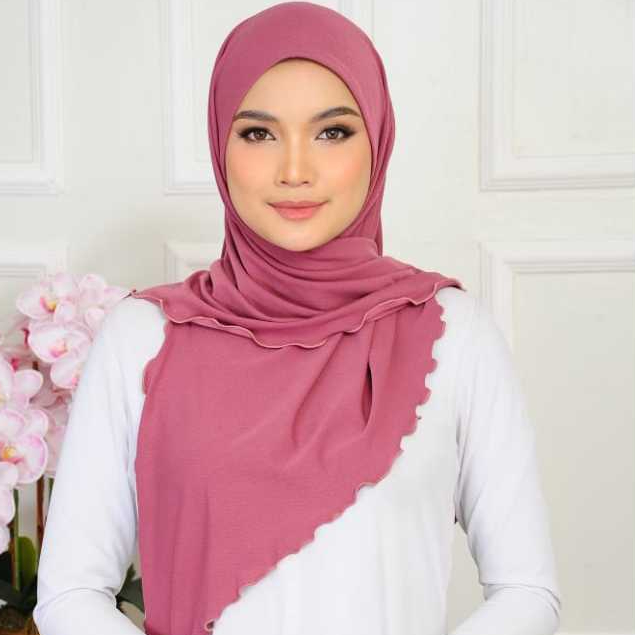 Instant Bawal Lazy Layla Ruffle Kain Moscrepe Premium (Ready Stock ...