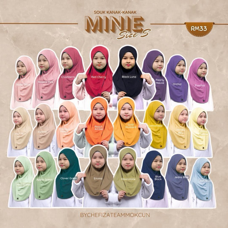 🌹SOUK KIDS🌹mini souk bychefiza🎁FREE GIFT 🎁Postage setiap hari | Shopee ...