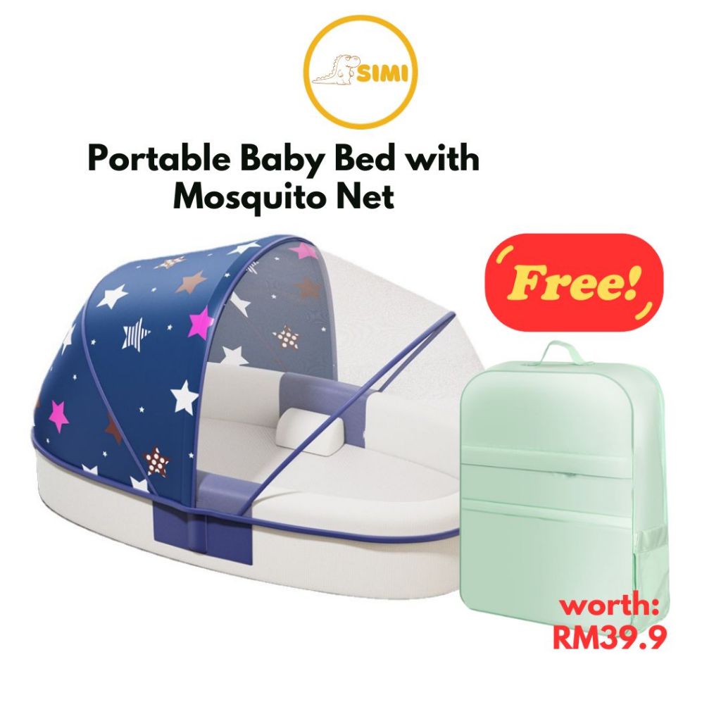 Buy Sunveno Portable Baby Bed with Mosquito Net Online
