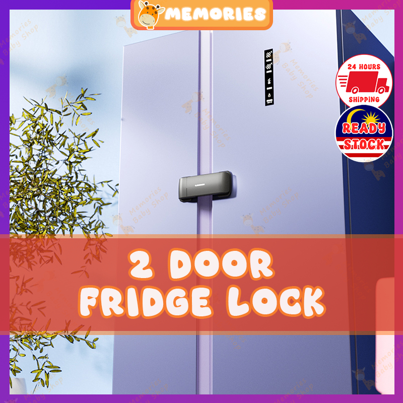 EUDEMON Double Door Fridge Lock Children Safety Refrigerator 2 Door