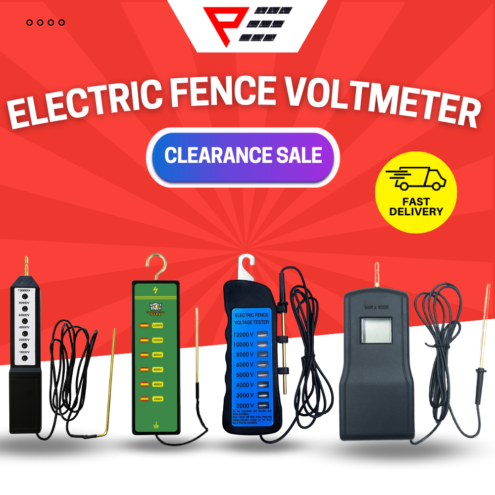Electric Fence Tester Voltmeter Digital Tester Voltage Tester Tester