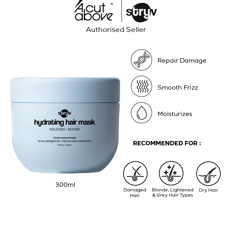 Stryv Hydrating Hair Mask 300ml | Shopee Malaysia