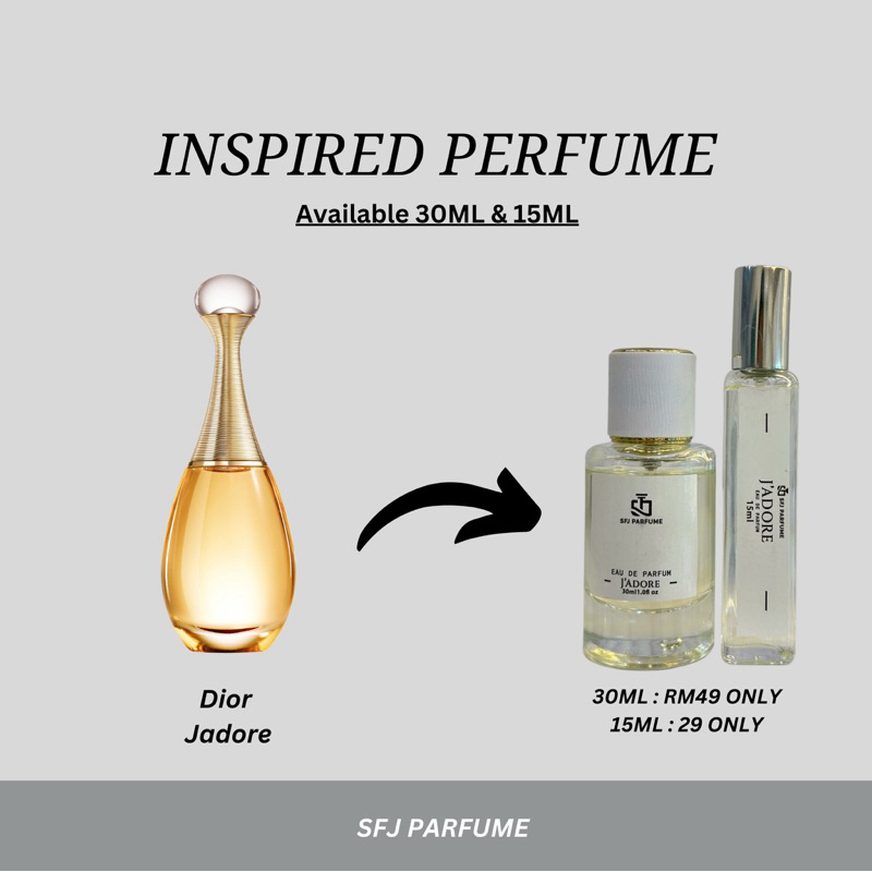 INSPIRED BY JADORE EDP PERFUME, PERFUME LONG-LASTING, PERFUME WOMAN ...