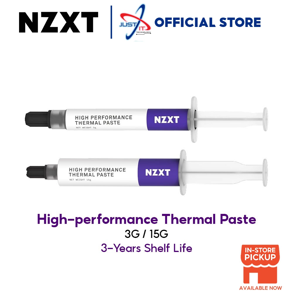 NZXT HIGH PERFORMANCE THERMAL PASTE (3G / 15G) Shopee Malaysia