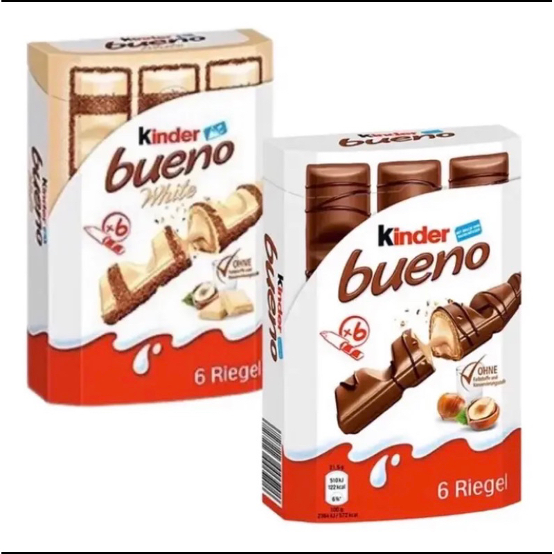 SNACK CHOC KINDER BUENO WHITE 117G - Products