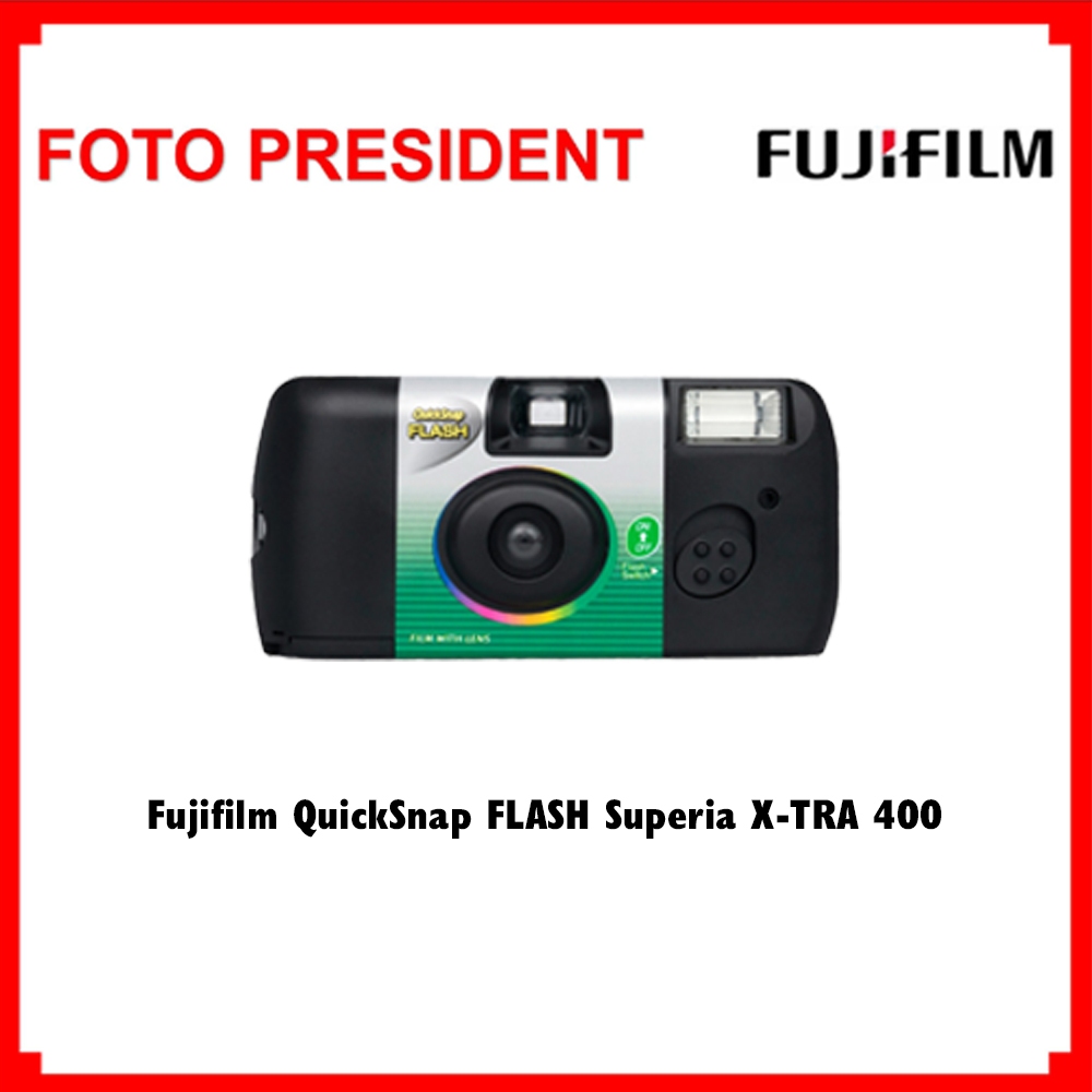 Fujifilm Disposable Camera QuickSnap with FLASH Superia XTRA 400