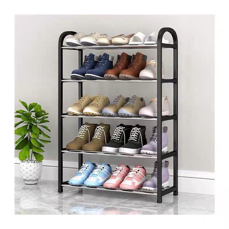 Lightweight Easy To Assemble Shoe Rack / Rak Kasut Keluli Tahan Karat