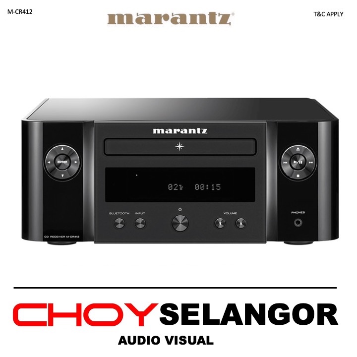 Marantz M-CR412 Melody CD Receiver (Black) | Shopee Malaysia