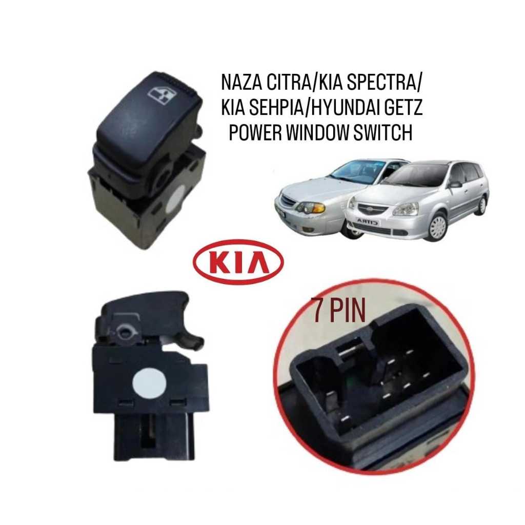 Naza Citra KIA Spectra Sehpia Hyundai GETZ Power Window Single Sub