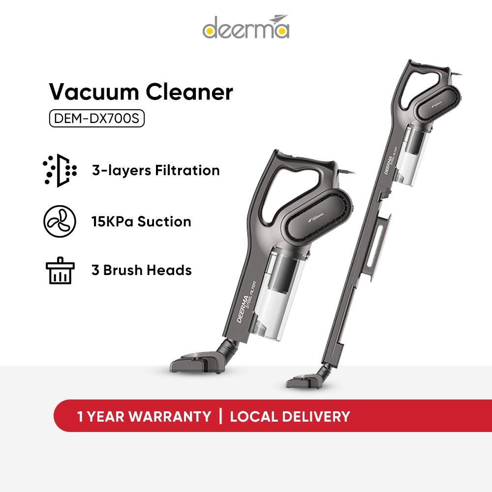 Deerma Handheld Vacuum Cleaner 15KPa 2 In 1 Portable Dust Collector