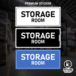 Storage Room. Stor Store Warehouse Repository. Premium Sticker Sign ...