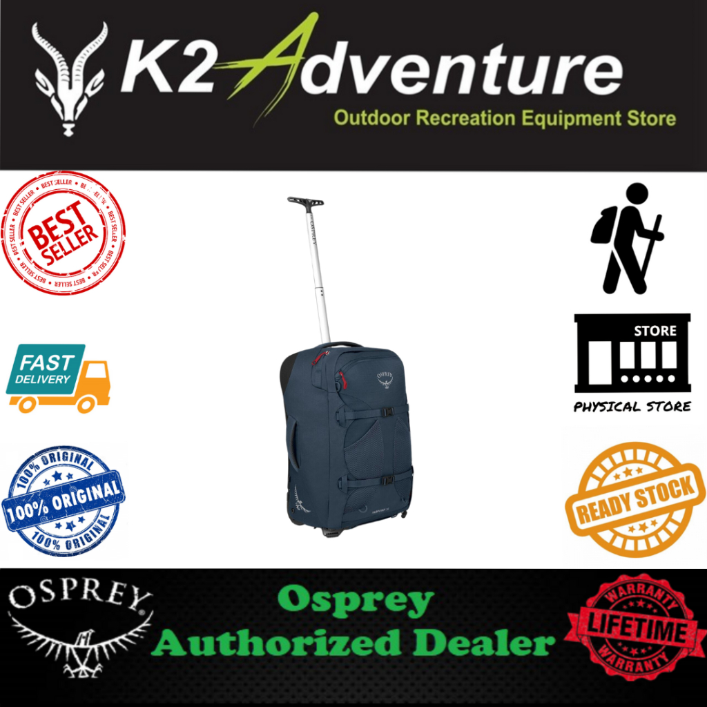 Osprey Farpoint Wheeled Travel CarryOn 36L / 21.5" (100 Authentic