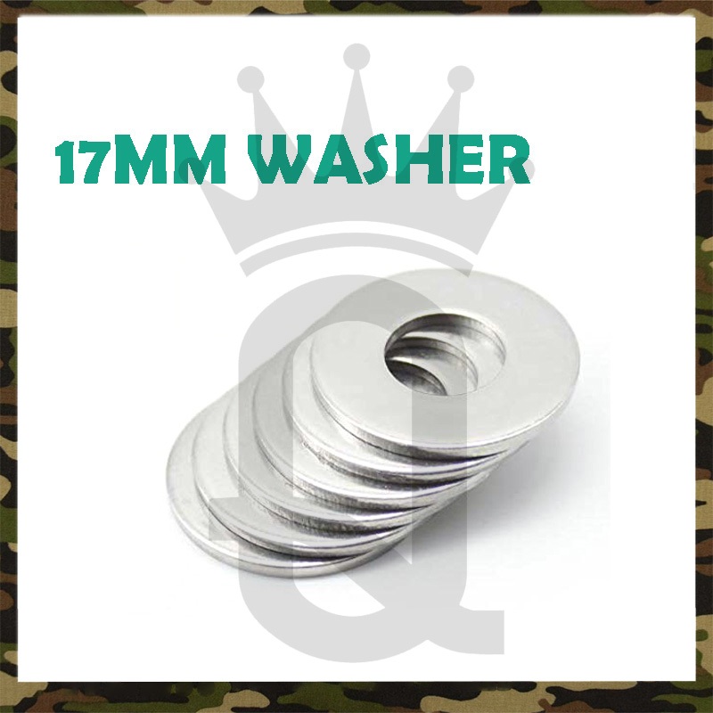 🔥HOT ITEM🔥WASIR SAIZ 17 WASHER BOLT NUT SEBIJI 0.15 WP10 | Shopee Malaysia