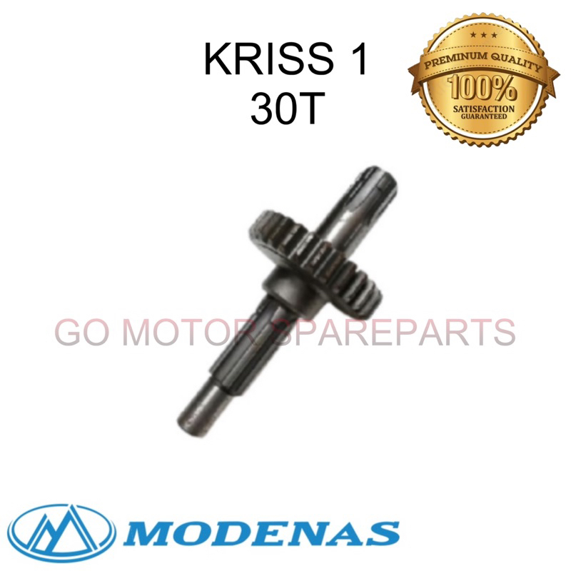 KRISS 1 KRISS2 KRISS110 FRONT SPOCKET SHAFT 30T 31T COUNTER SHAFT ...
