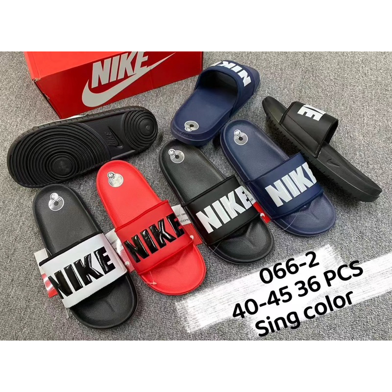 Nike couple slippers best sale