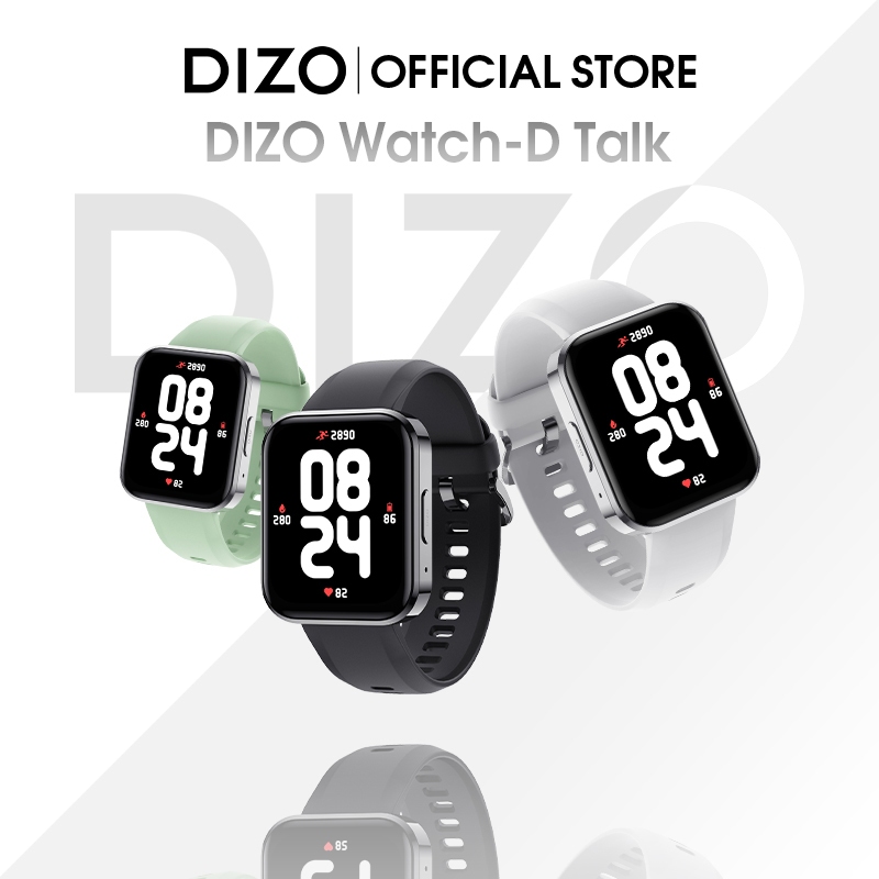 realme DIZO Watch D Talk Bluetooth Calling 1.8 Full Touch Screen 120  Sports Modes Fashion Watch (by realme TechLife)