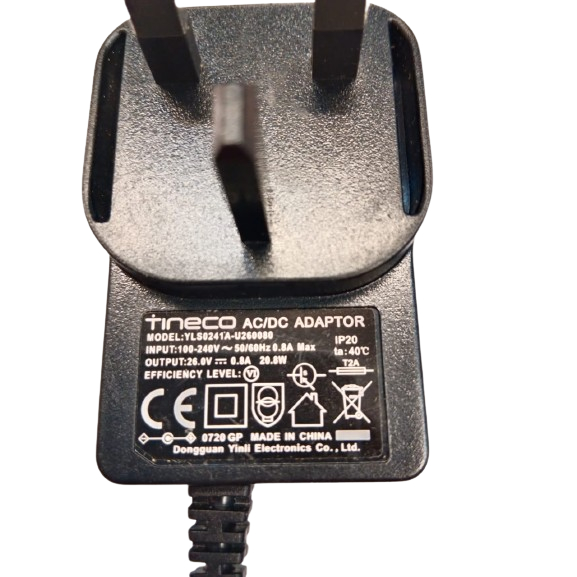 Adaptateur Secteur Yeltz YLS0241A-E260092 - 26V 0,92A - Noir (occasion)