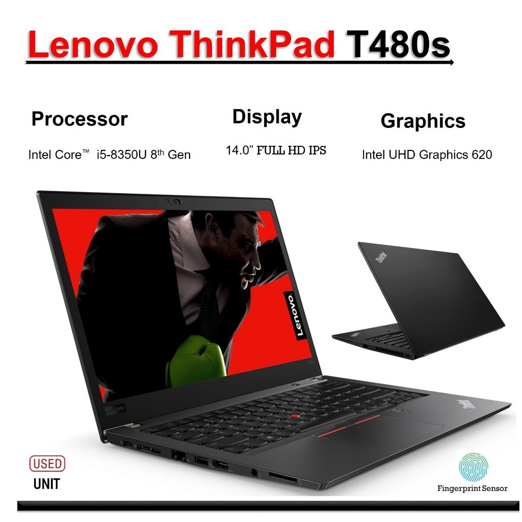 Lenovo Thinkpad T480s 14 Fhd Display Intel Core I5 8350u8th Gen Business Laptop Shopee Malaysia 5774