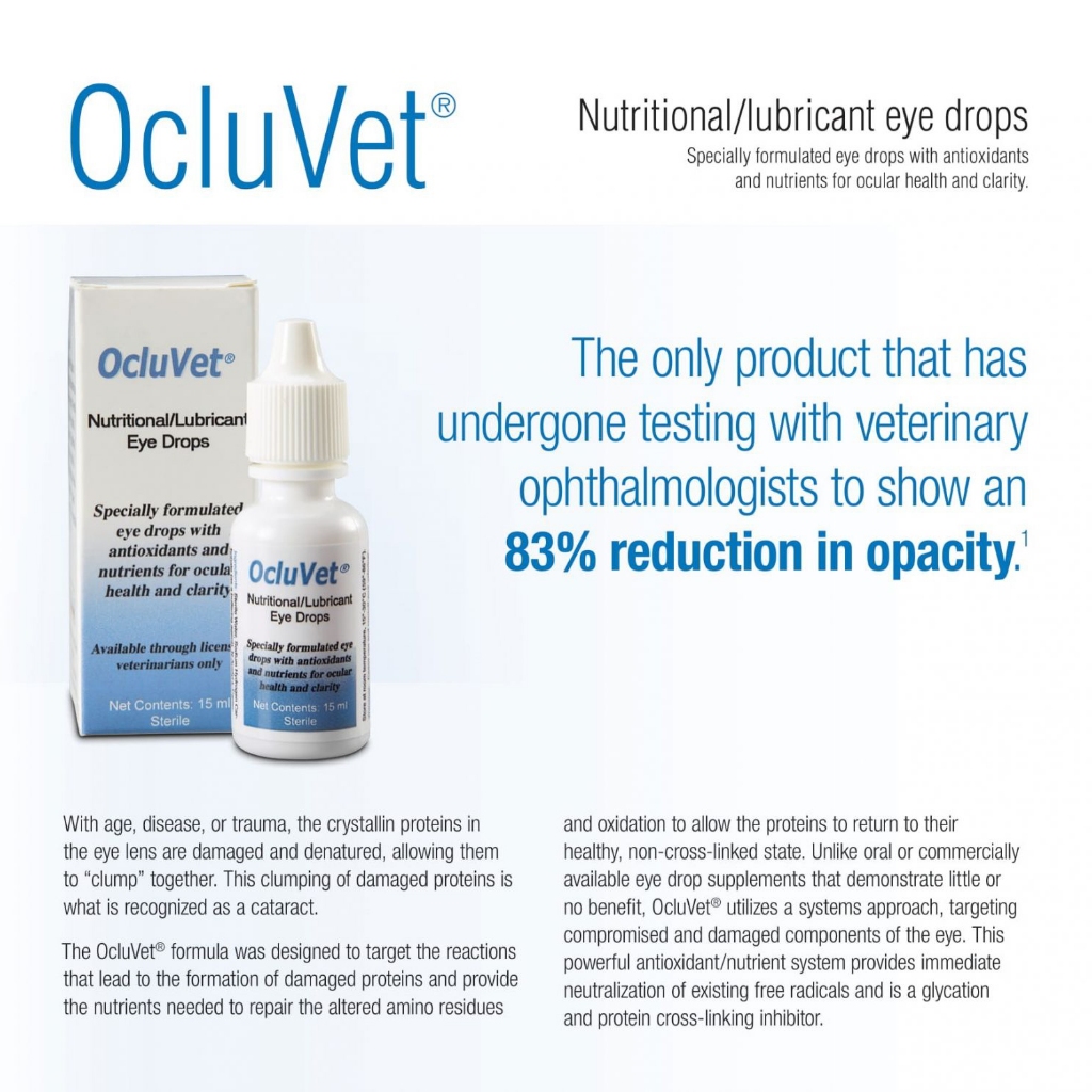 Ocluvet ingredients hot sale