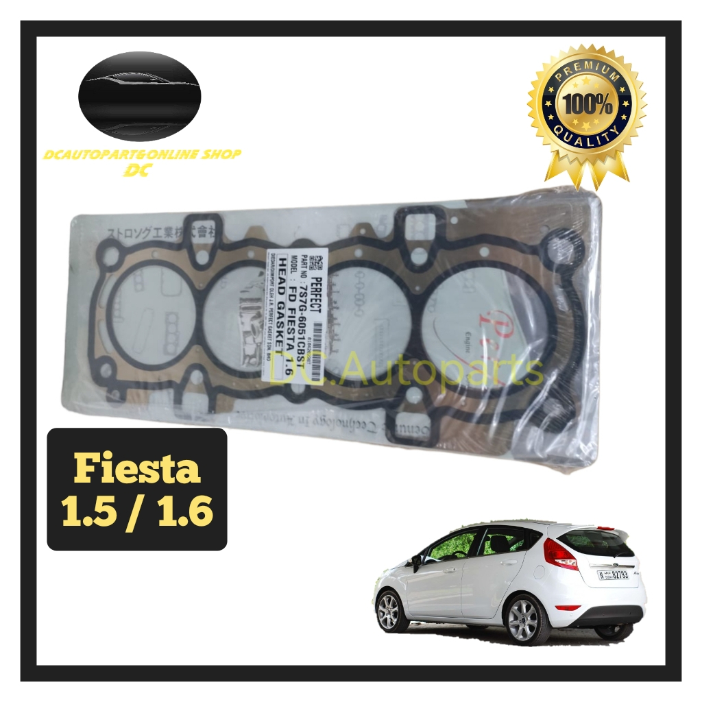 CYLINDER HEAD GASKET FORD FIESTA 1.5 1.6 METAL / CARBON Shopee Malaysia