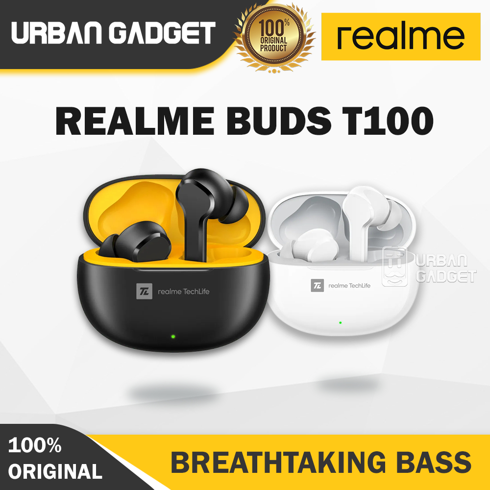 REALME TECHLIFE BUDS T110 T100 BLUETOOTH EARBUDS WIRELESS GAMING ...