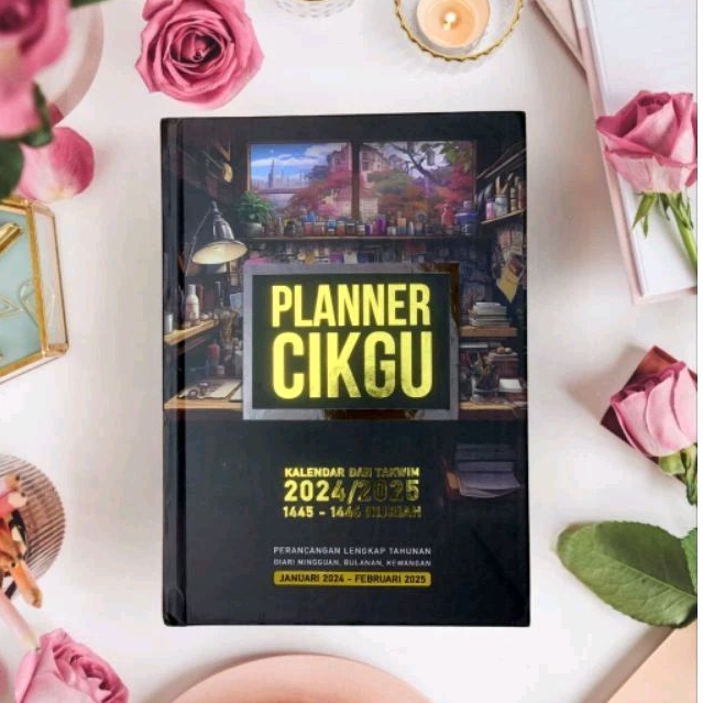 (CLEARANCE SALE, DEFECT ITEM) PLANNER CIKGU VIRAL KA 2024/2025 + 5 FREE