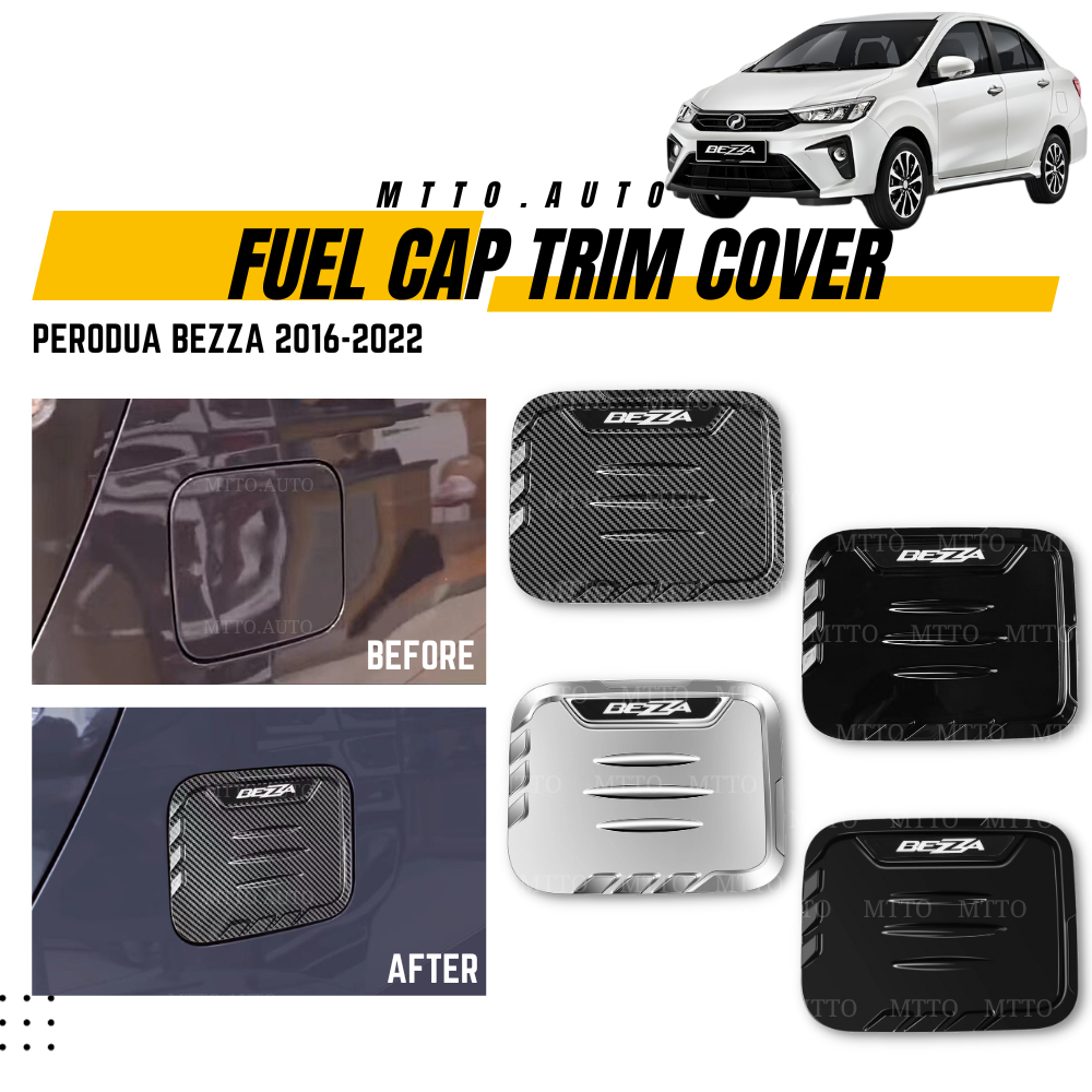 MTTO Perodua Bezza 2016-2022 Exterior Car Fuel Cap Trim Exterior Cover ...