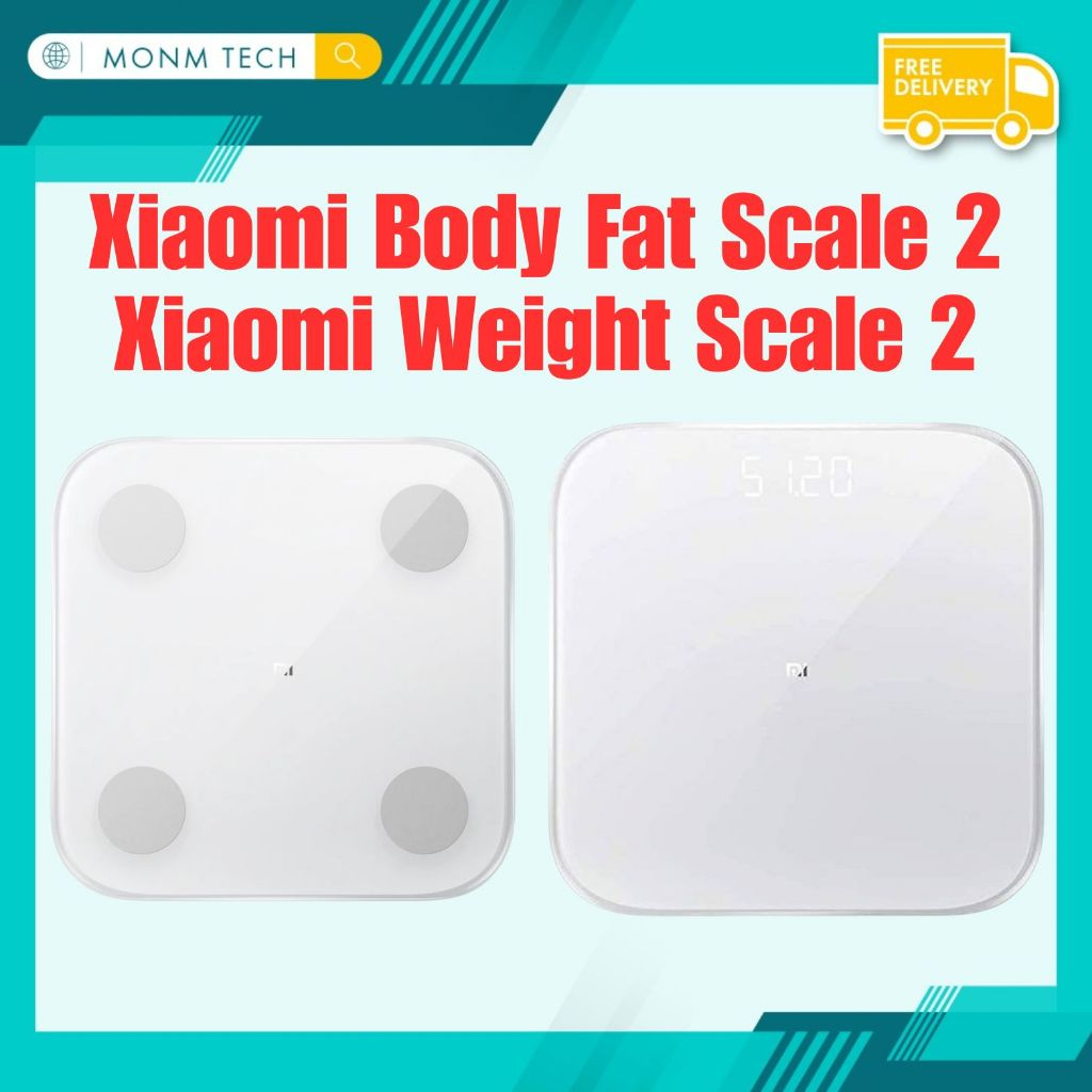 Xiaomi Mi Smart Body Fat Scale 2 / Weight Scale 2 Bluetooth 5.0 APP ...